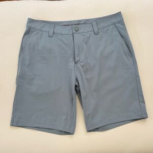 Rhône Commuter Lifestyle Shorts with Stretch, Shadow Blue, Size 31